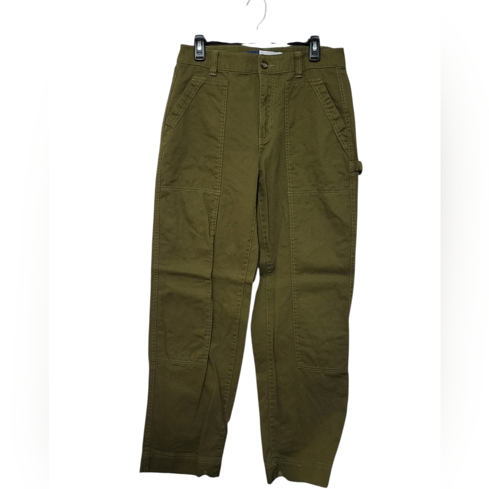 Old Navy Women's Straight Leg Pants in Olive